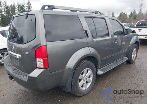 2008 Nissan Pathfinder Se from USA, damaged, VIN 5N1AR18B08C660258